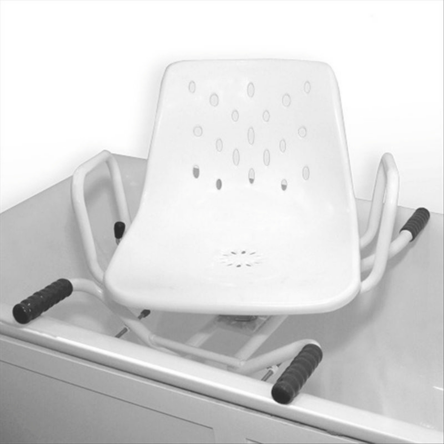 Cura Active Sedile VASCA GIREVOLE. Braccioli Antiscivolo. Anziani e Disabili