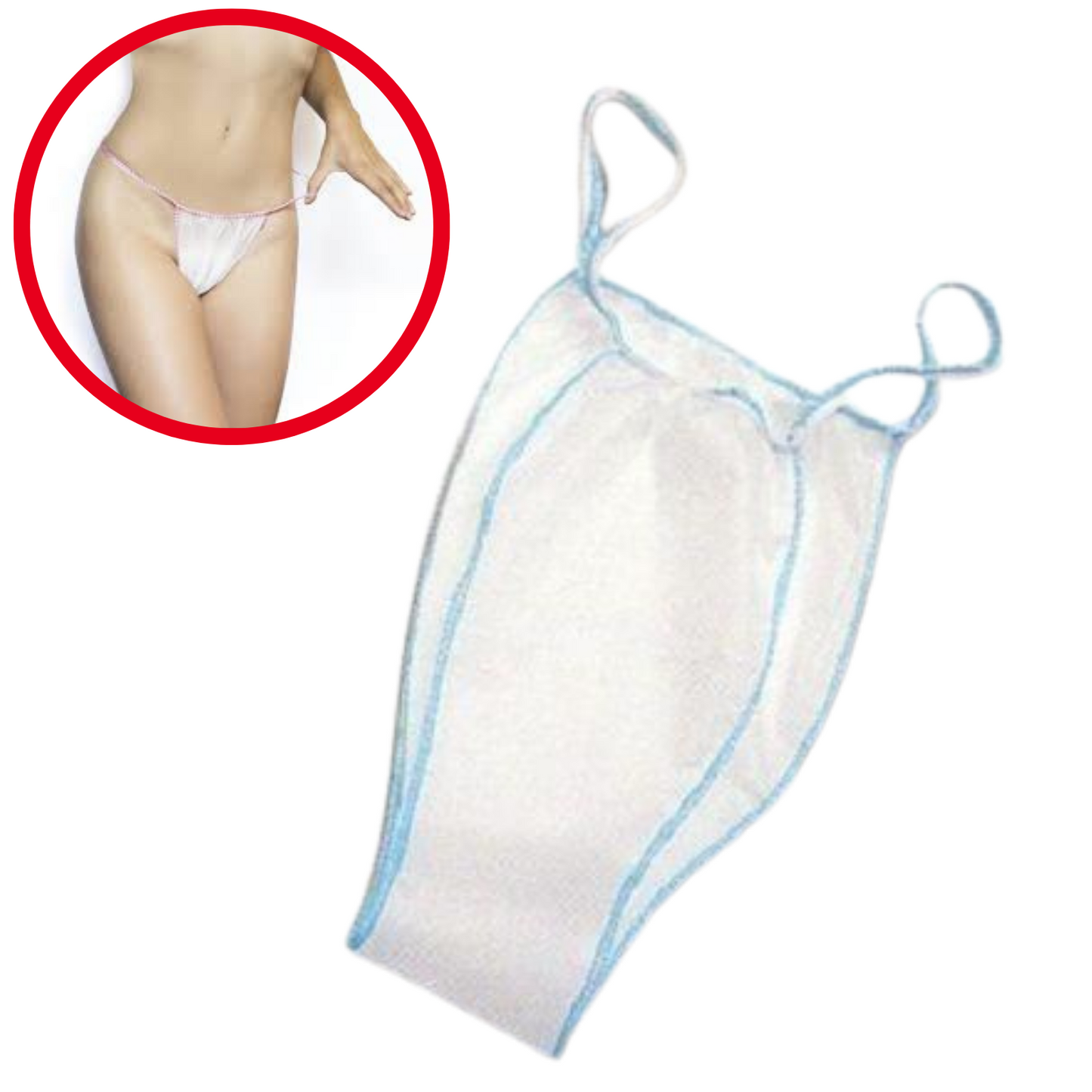 Cura Farma 100 Slip Donna Monouso Mutandine USA e Getta in TNT Estetista Spa – Originale