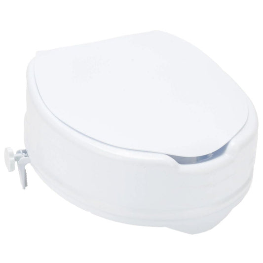 Cura Active Rialzo WC 10/14 cm Coperchio - Resistente e Facile da Pulire