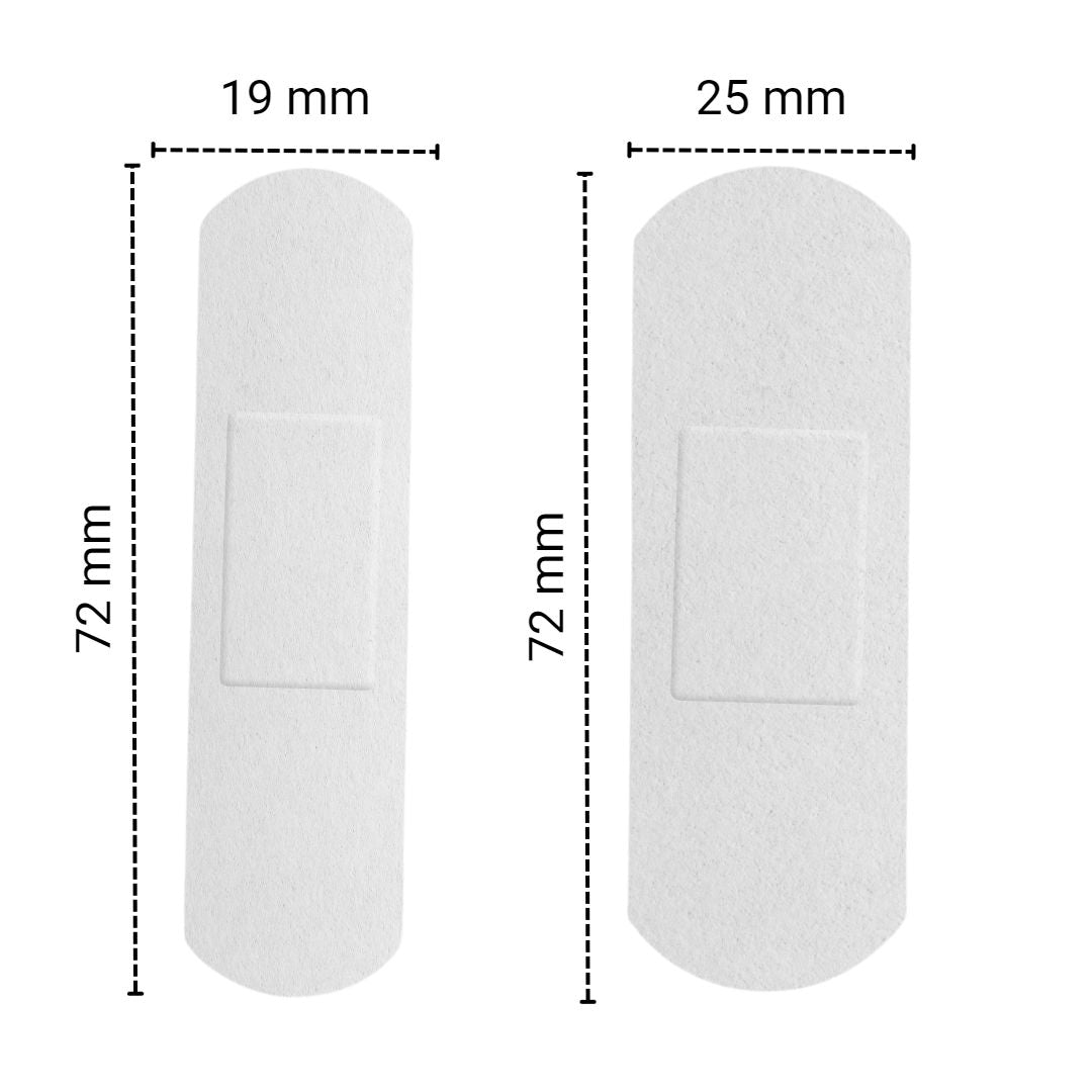 Curastrip Comfort Cerotti Tessuto TNT 5 Pack da 20 Cerotti (100 Cerotti), 4 Misure