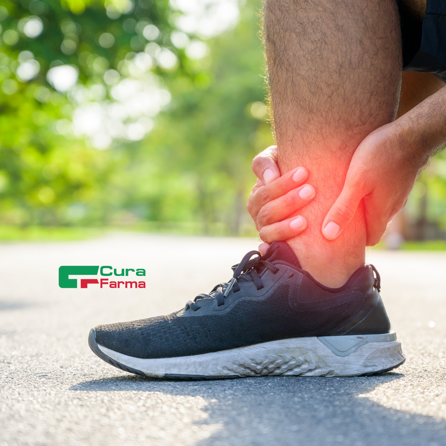 Cavigliera ORTOPEDICA Fascia Elastica TUTORE Piede Caviglia Sport CURA ACTIVE