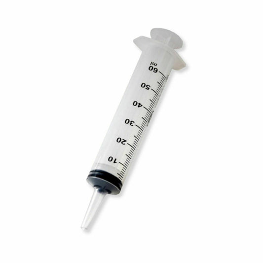 Siringa STERILE 60 ML Monouso 25 Siringhe Senza Ago SCHIZZETTONE Incontinenza