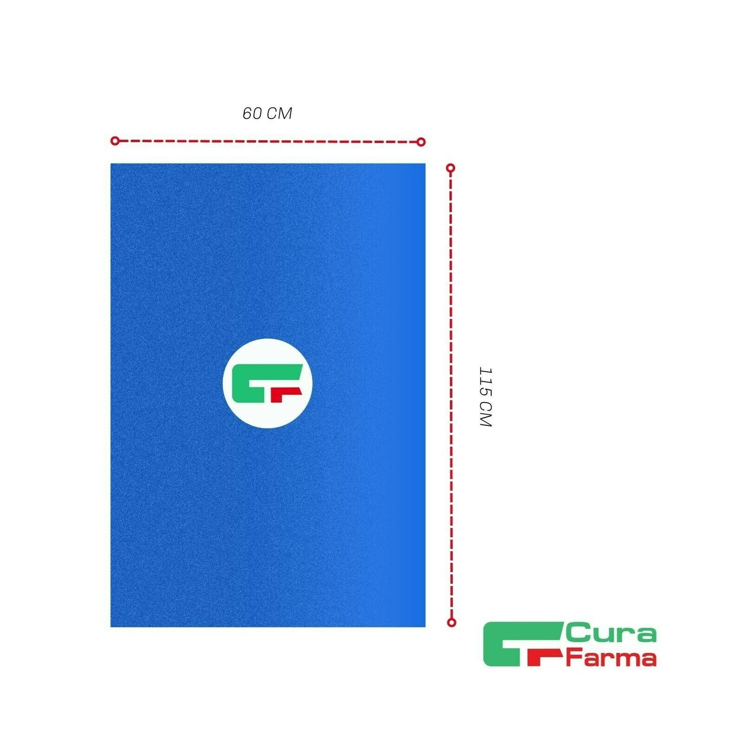 Tappeto 60x115 DECONTAMINANTE Blu 4 Tappeti ANTIBATTERICI 30 Fogli Adesivi