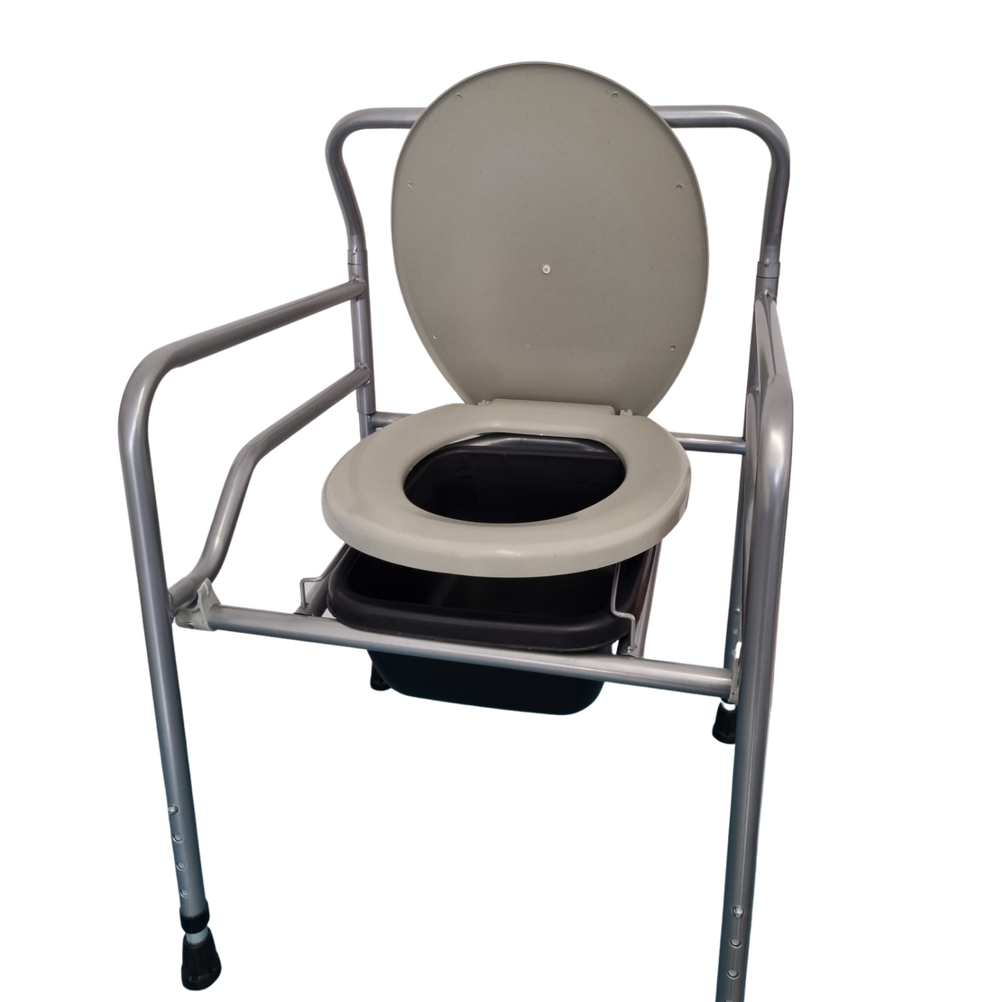Sedia Comoda WC RIALZO 3 in 1 Sedia PIEGHEVOLE da Camera ANZIANI DISABILI