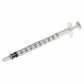 Siringa STERILE 1 ML Monouso 100 Siringhe AGO 25/26G LUER Insulina