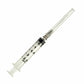 Siringa STERILE 2.5 ML Monouso 100 Siringhe INDOLORE attacco LUER con AGO