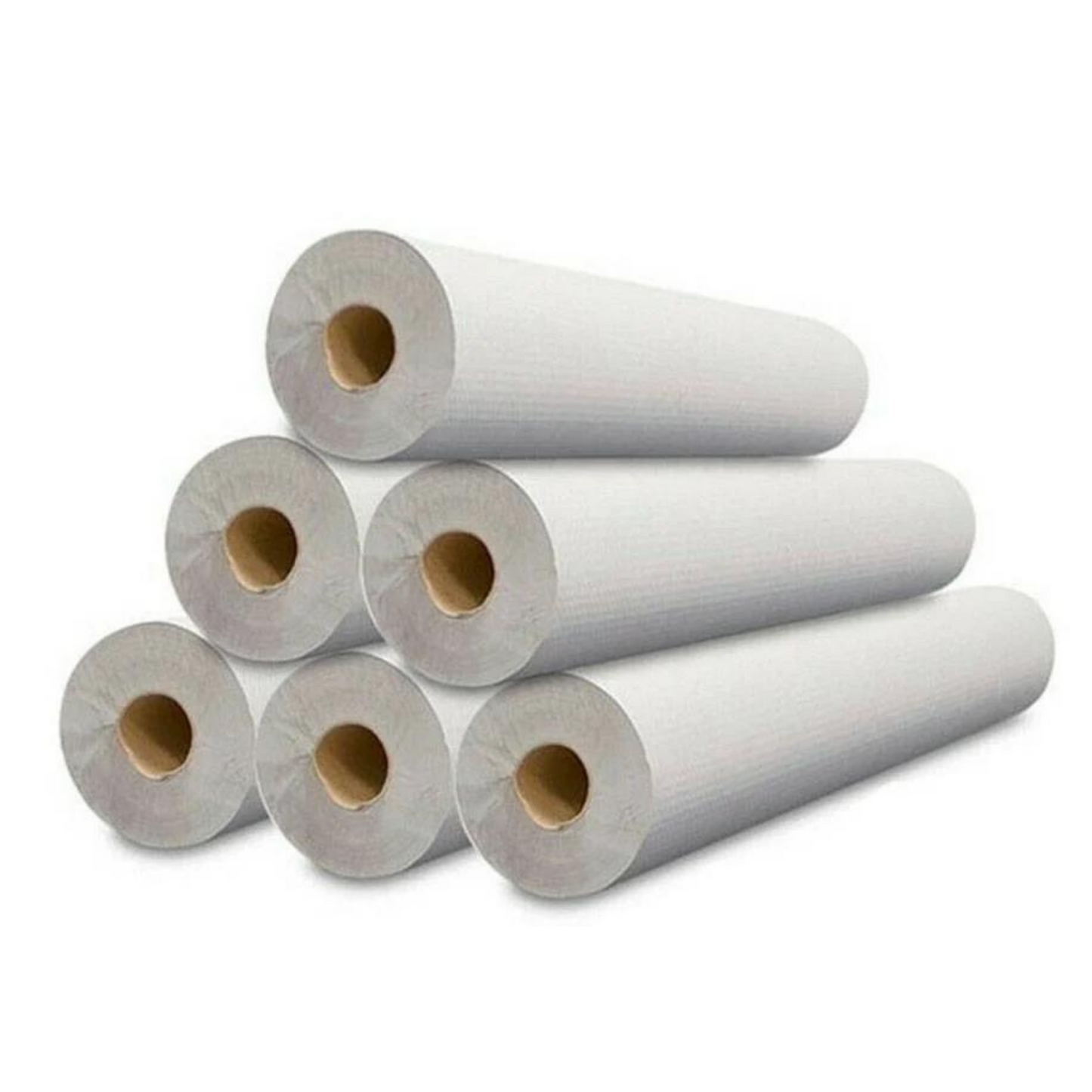 Lenzuolino Medico Premium 6 Rotoli Lettino di Carta Alta Qualità Morbida Pura Cellulosa 50m