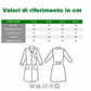 Camice MEDICO DONNA Cotone Made in Italy Camice INFERMIERE LAVORO LABORATORIO