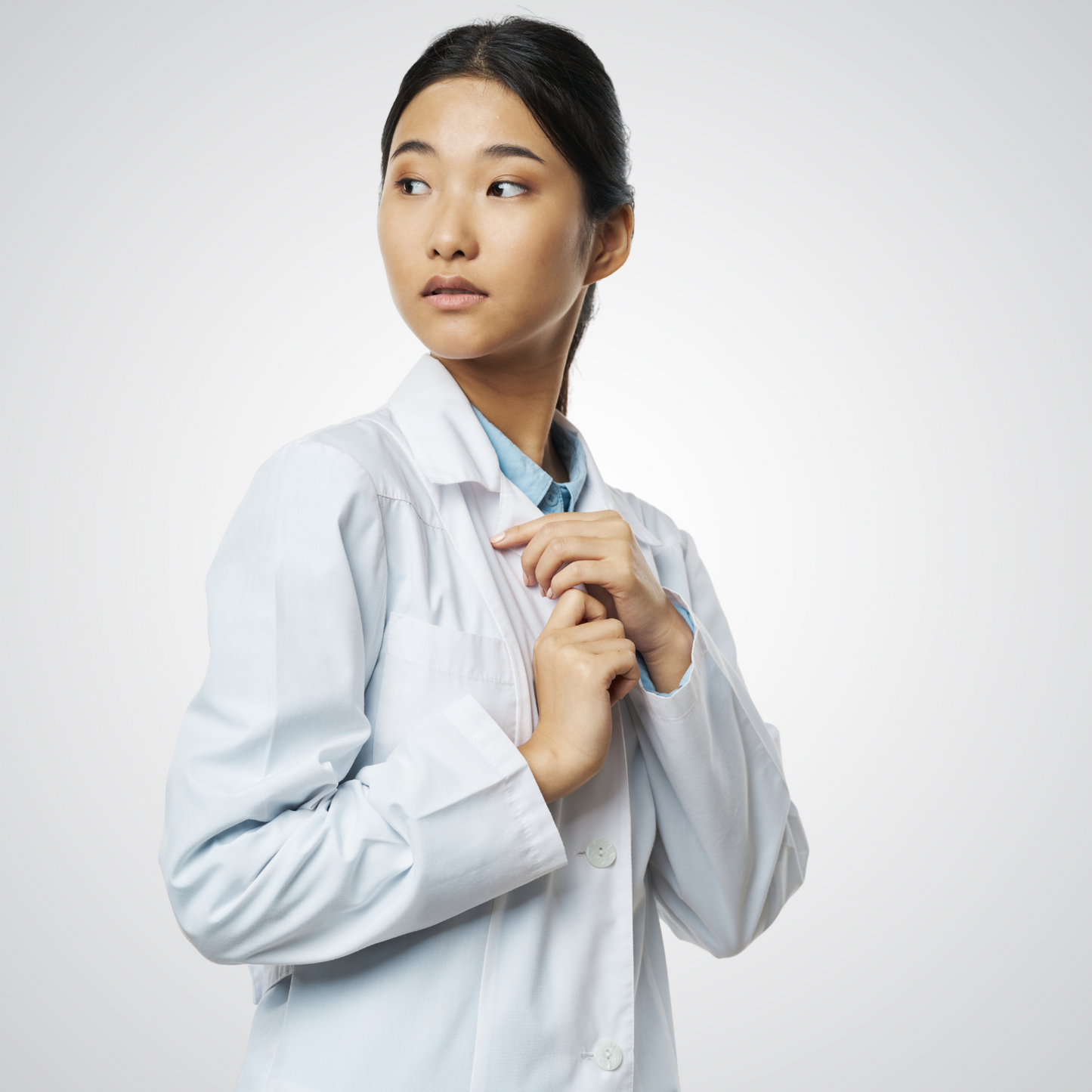 Camice MEDICO DONNA Cotone Made in Italy Camice INFERMIERE LAVORO LABORATORIO