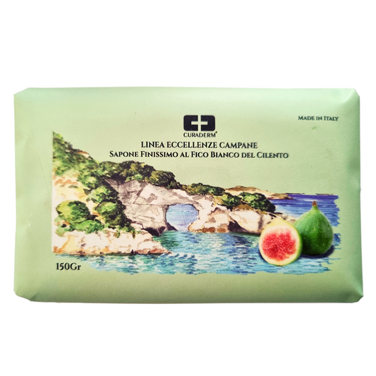 Sapone FICO BIANCO Naturale 3 SAPONETTE OLIO 100% Vegetale 3x150g Made in Italy