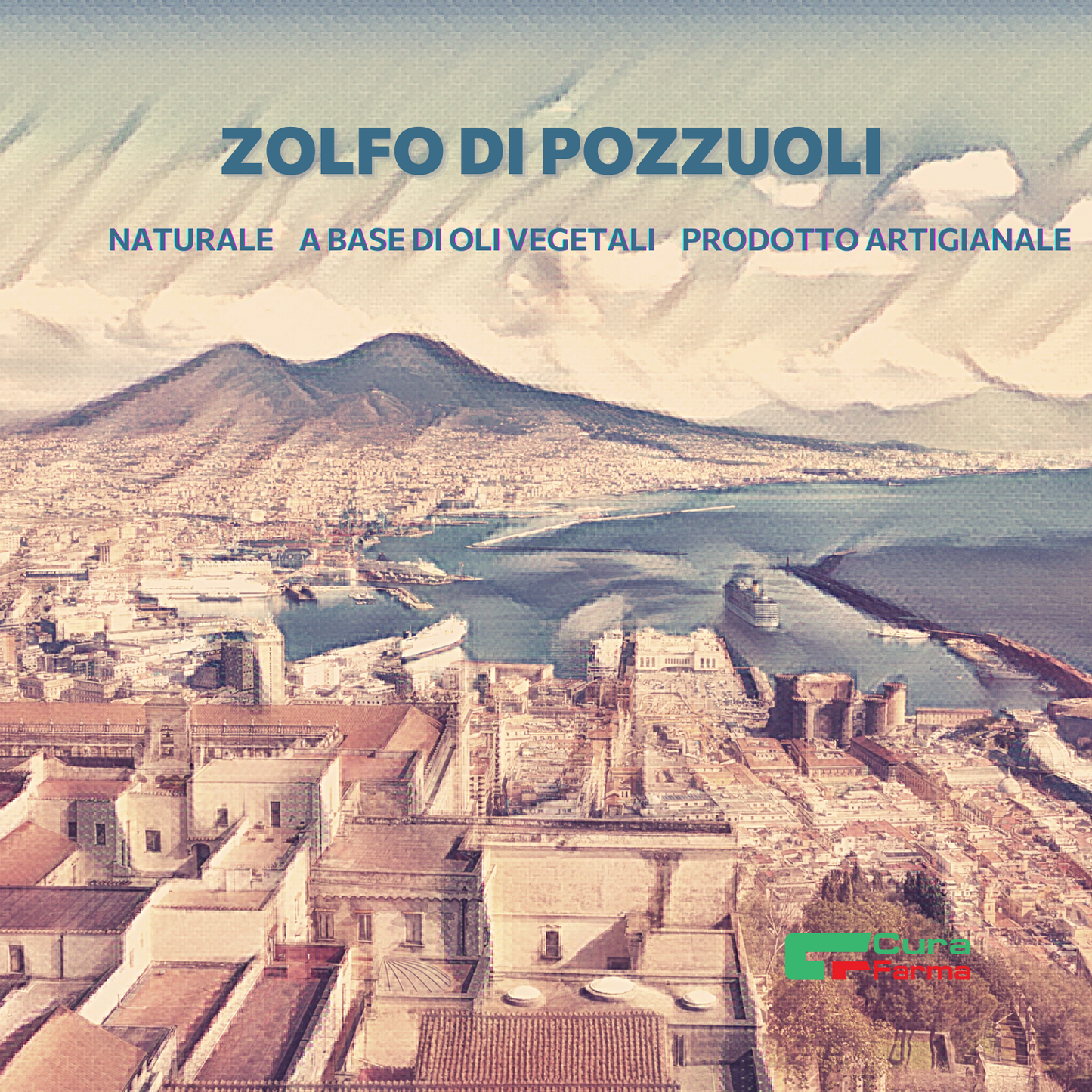 Sapone ZOLFO Solido Naturale 3 SAPONETTE OLIO 100% Vegetale 3x150g Made in Italy