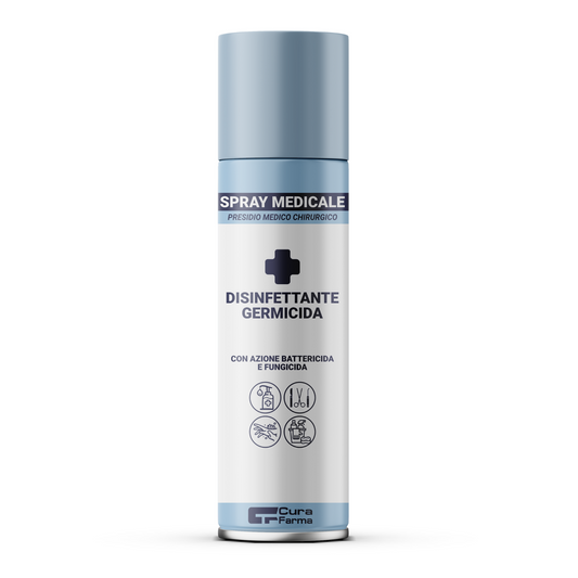 Spray MEDICALE Disinfettante GERMICIDA Battericida Fungicida PRESIDIO Medico