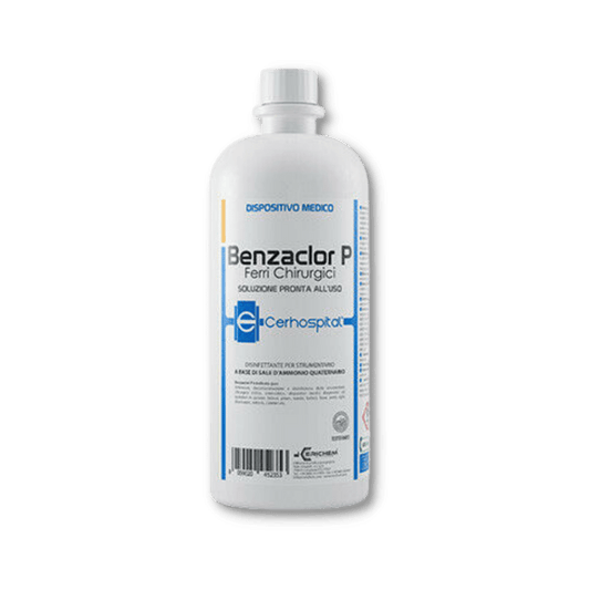 Benzaclor P Disinfettante FERRI per DISPOSITIVI MEDICI 1L