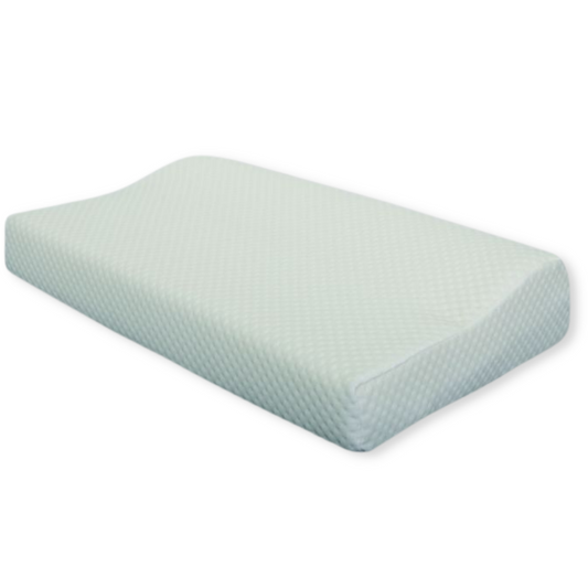 Cuscino MEMORY FOAM Ortopedico per CERVICALE Traspirante LAVABILE 100% Comfort
