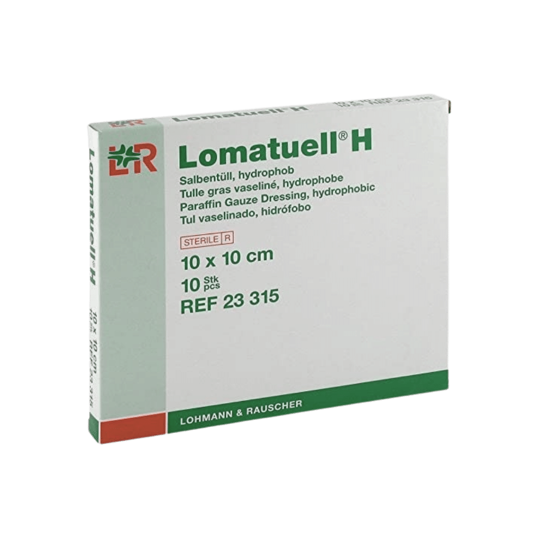Lomatuell® H 10 × 10 cm Garza Grassa Sterile Alla Paraffina