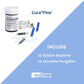 GluNeo+ Glicemia COMPLETO Glucometro TEST GLUCOSIO Pungidita Striscette Reattive
