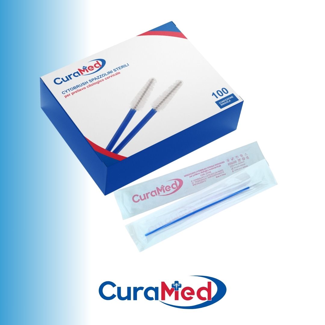 Cytobrush 100 Spazzolini Prelievi Citologici Sterili Confezione Singole