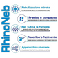 RhinoNeb Doccia Nasale Aerosol. Fluidifica catarro e muchi.