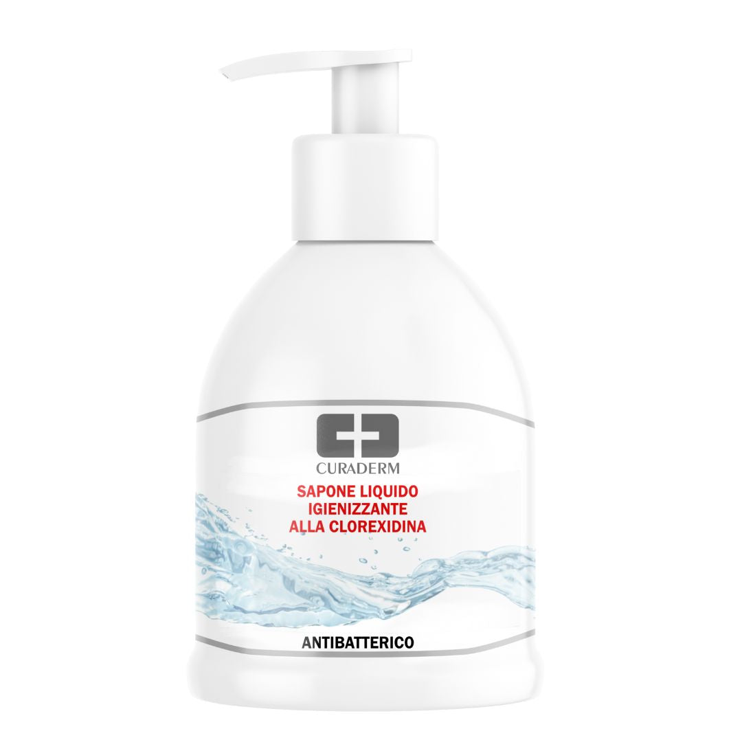 Sapone Liquido IGIENIZZANTE Clorexidina ANTIBATTERICO 12x Pack