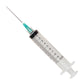 Siringa STERILE 10 ML Monouso 100 Siringhe INDOLORE attacco LUER con AGO