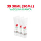 Vaselina Bianca Filante 3 TUBETTI 30ml Uso Esterno Tatuaggi Estetica